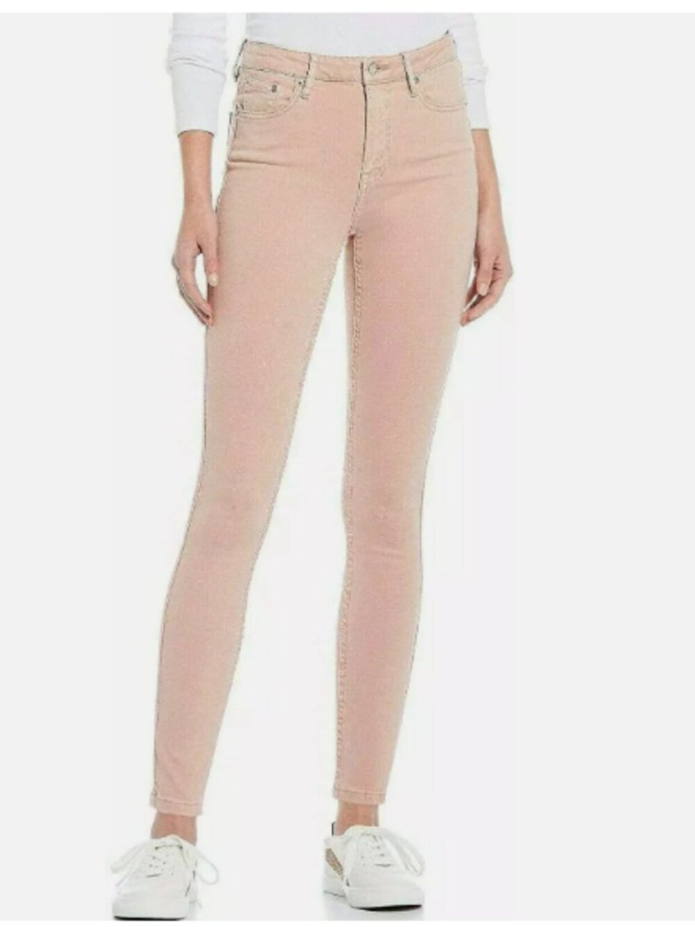 Calvin Klein Jeans Women's Skinny Fit Jeans, ROSE QTRZ, 2
